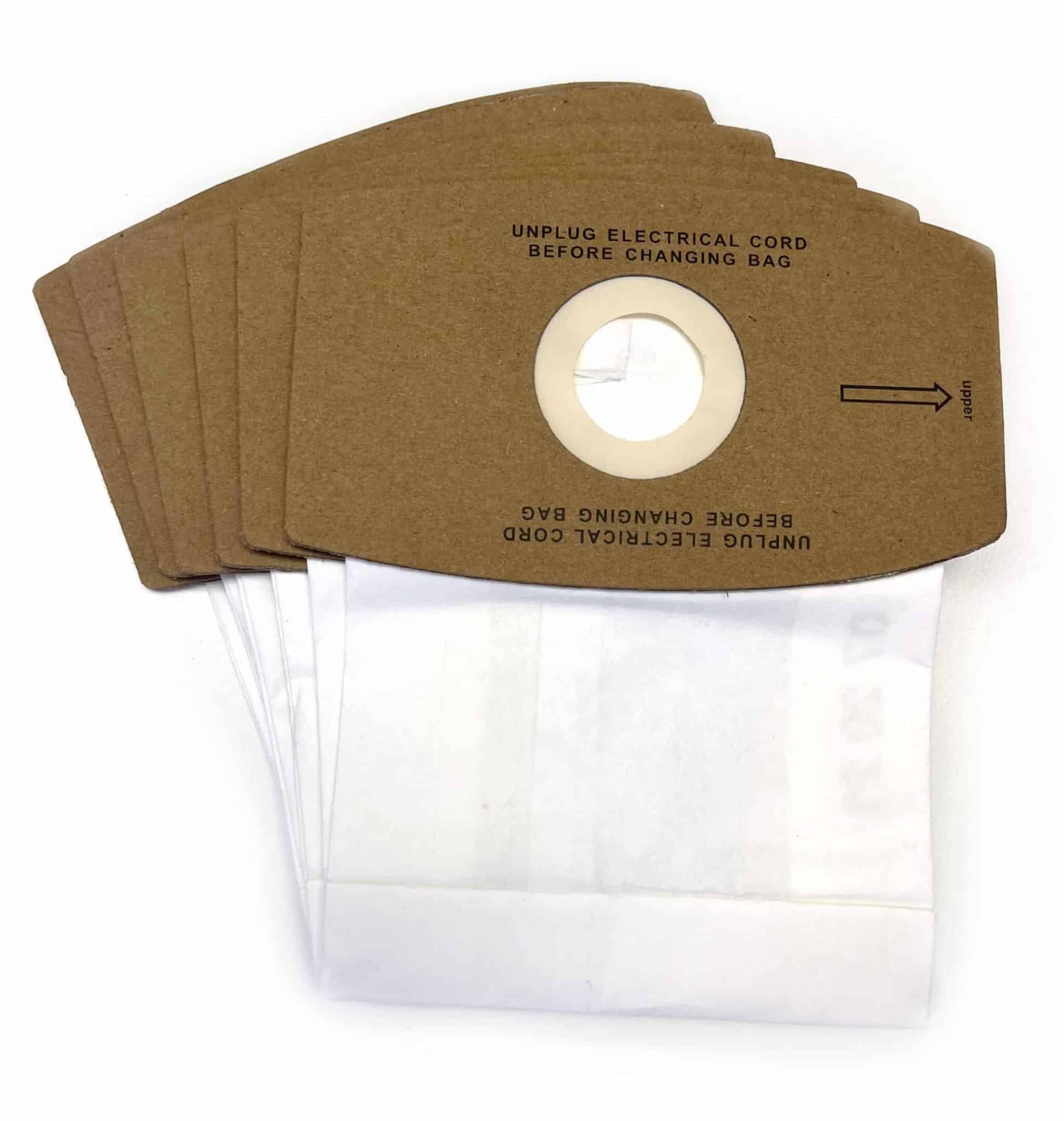 David's FireFly Portable Vacuum 6-Pack HEPA Bags – H13 Filtration, 5-Ply Cloth-Like Material, Hi-Flow Design For Strong Suction