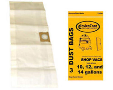 Shop Vac Type F Vacuum Bags 90662