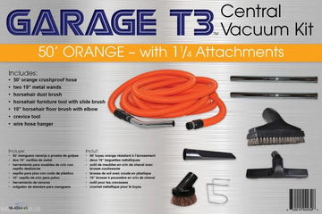 TITAN GARAGE KIT-T3,50' ORANGE,W/ FITALL TOOLS