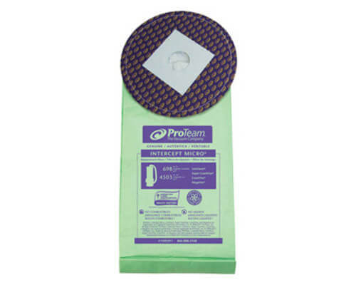 ProTeam 100291 Intercept Micro Filter Bags - 10 Quart