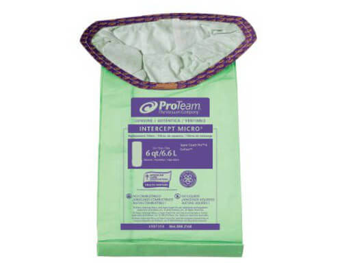 Proteam 107314 Intercept Micro Filter Bags - 6 Quart