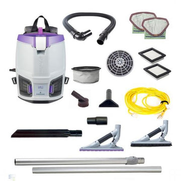 Proteam GoFit 3 Backpack Vacuum w/ Problade Combo Kit