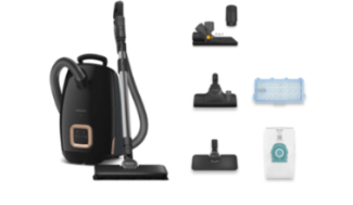 Miele Guard L1 AllFloor, Obsidian Black - Canister Vacuum