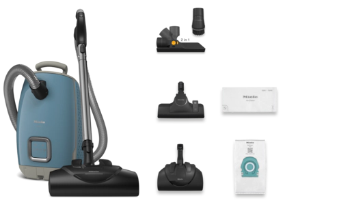 Miele Guard L1 Electro, Nordic Blue - Canister Vacuum