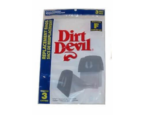 Dirt Devil Type F Vacuum Bags 3-200147-001