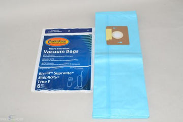 Simplicity Type F Vacuum Bags (6 pack)