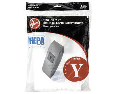 Hoover Type Y HEPA Vacuum Bags AH10040