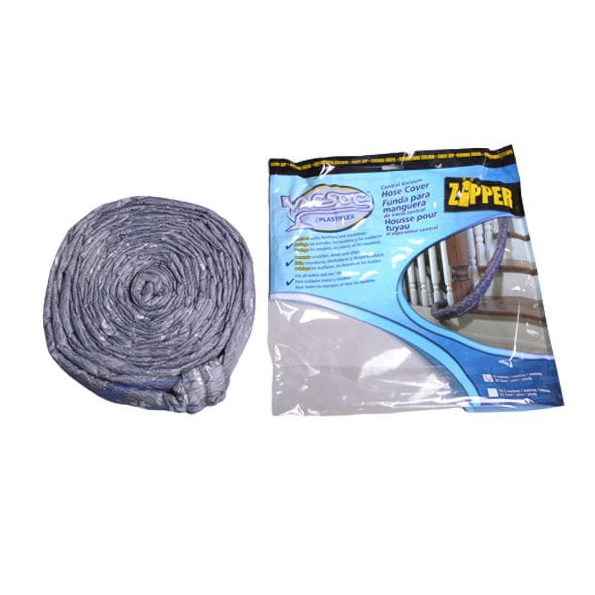 Plastiflex 35ft Hose Sock W/ Zipper for Central Vac Hose