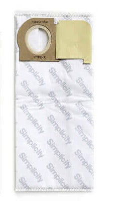 Simplicity Synergy Type X HEPA Vacuum Bags SXH-6