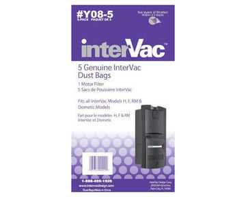 InterVac Y08-5 Genuine  Dust Bags