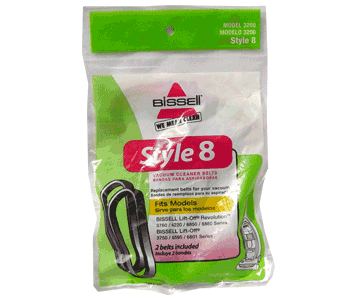 Bissell Style 8 Vacuum Belt 3200 (2 pk)