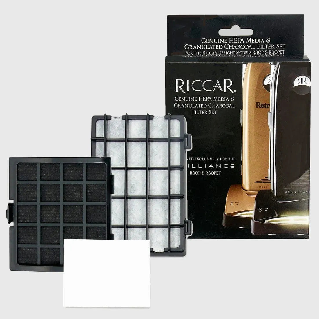 Riccar Brilliance R30P & R30PET Filter Set RF30P