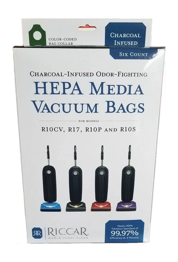 Riccar RLH-6 Supralite R10 HEPA Vacuum Bags