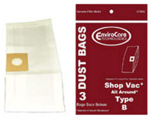 Shop Vac Type B Vacuum Bags 90668